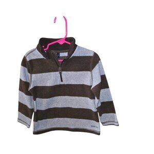 Baby Gap Brown And Blue Striped Pullover Sweater